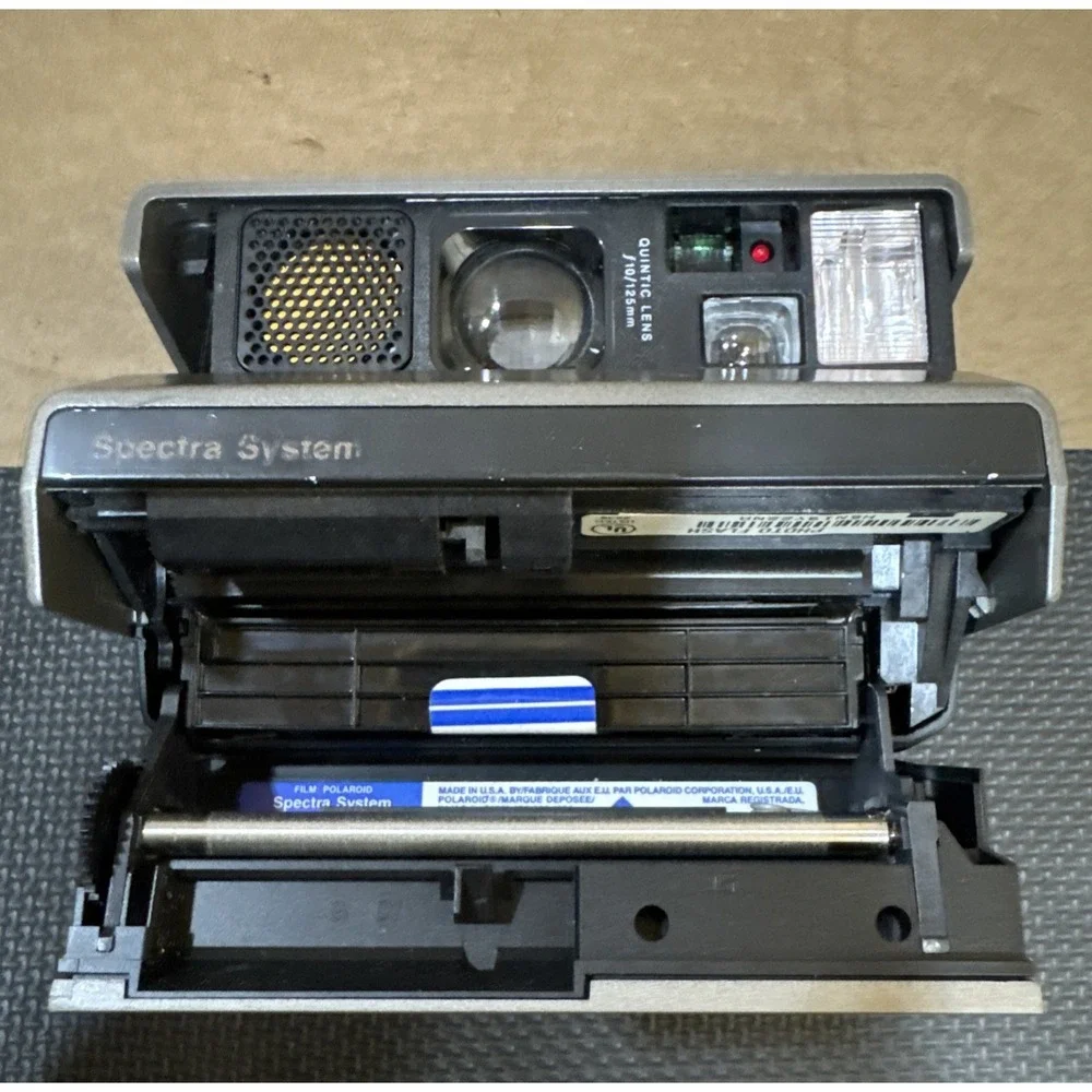 Vintage Polaroid Spectra System Camera Tested Without Film